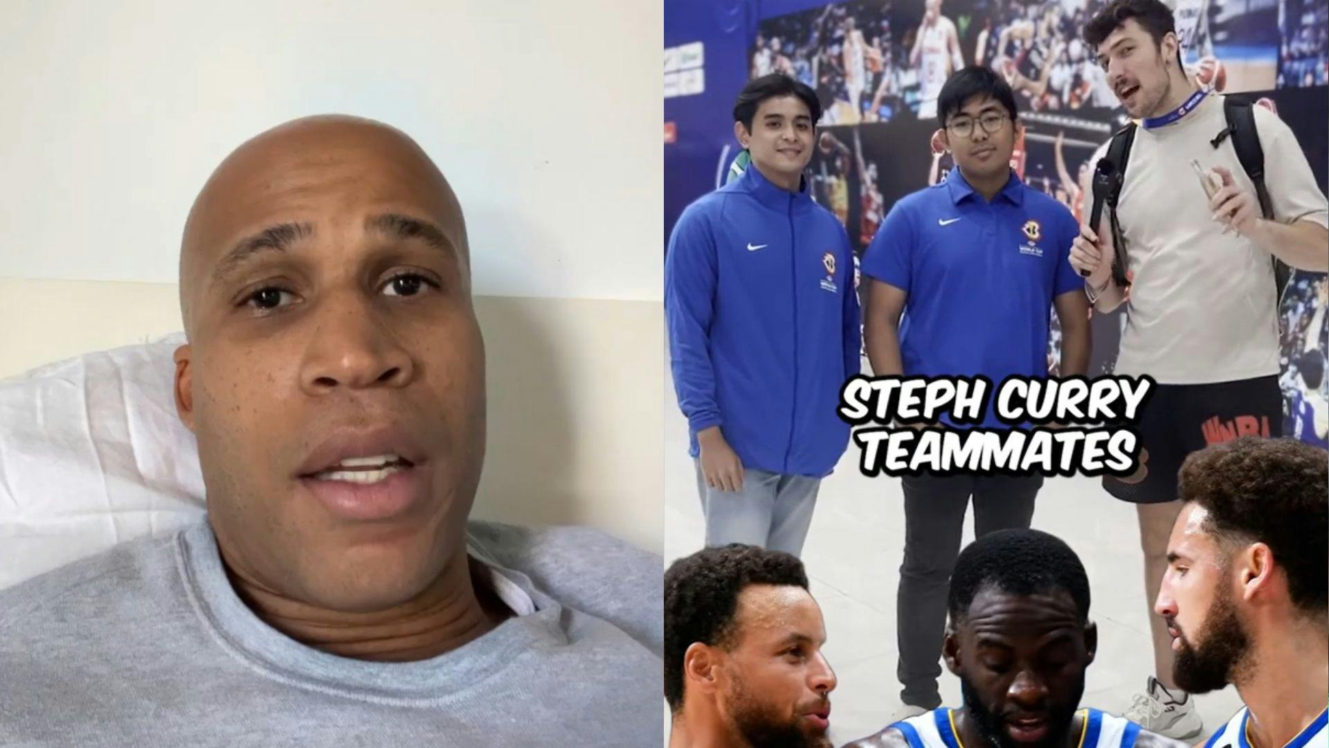 Richard Jefferson hilariously reacts to Filipinos answering Steph Curry trivia question